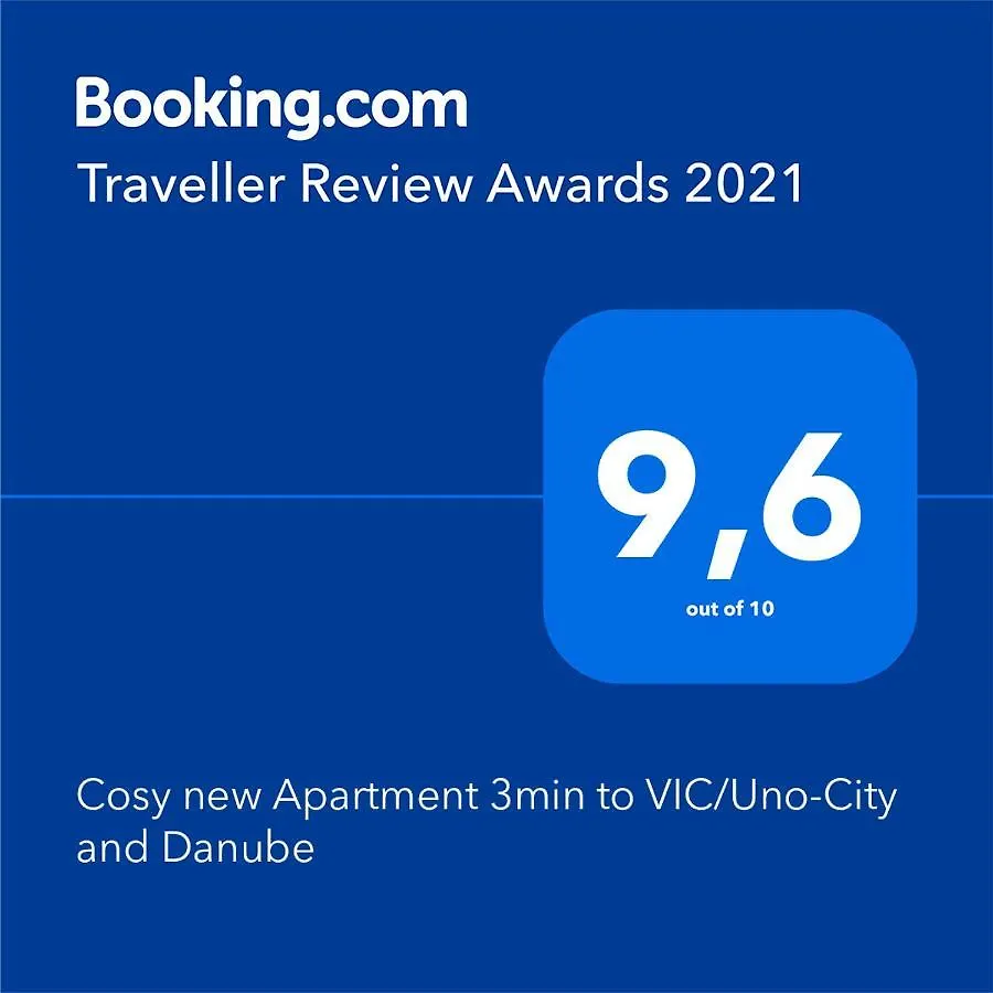Cosy New Apartment 3Min To Vic/Uno-City And Danube Wien